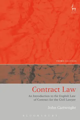 Cartwright |  Contract Law | Buch |  Sack Fachmedien