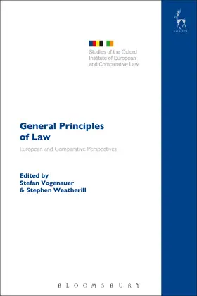 Vogenauer / Weatherill |  General Principles of Law | Buch |  Sack Fachmedien