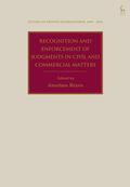 Reyes |  Recognition and Enforcement of Judgments in Civil and Commercial Matters | Buch |  Sack Fachmedien