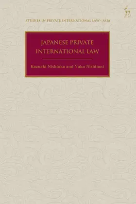 Nishioka / Nishitani |  Japanese Private International Law | Buch |  Sack Fachmedien