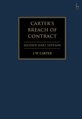 Carter |  Carter's Breach of Contract: (2nd Hart Edition) | Buch |  Sack Fachmedien