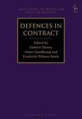 Dyson / Goudkamp / Wilmot-Smith |  Defences in Contract | Buch |  Sack Fachmedien