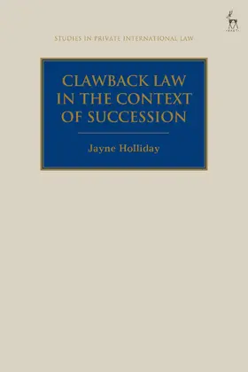 Holliday / Beaumont |  Clawback Law in the Context of Succession | Buch |  Sack Fachmedien