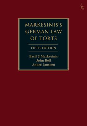 Markesinis / Bell / Janssen | Markesinis's German Law of Torts | Buch | 978-1-5099-3319-8 | sack.de