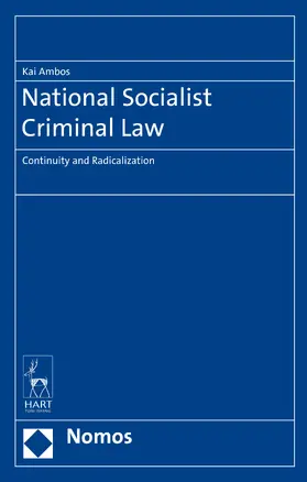 Ambos |  Nationalist Socialist Criminal Law | Buch |  Sack Fachmedien