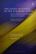 Derlen / Derlén / Wahl |  The Court of Justice of the European Union: Multidisciplinary Perspectives | Buch |  Sack Fachmedien