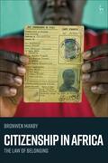 Manby |  Citizenship in Africa: The Law of Belonging | Buch |  Sack Fachmedien