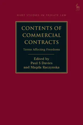 Davies / Raczynska |  Contents of Commercial Contracts | Buch |  Sack Fachmedien