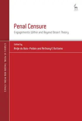 Bois-Pedain / Bottoms |  Penal Censure | Buch |  Sack Fachmedien
