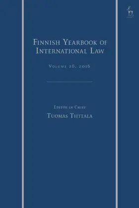 Tiittala |  The Finnish Yearbook of International Law, Vol 26, 2016 | Buch |  Sack Fachmedien