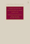 Reyes / Lui / Beaumont |  Choice of Law and Recognition in Asian Family Law | Buch |  Sack Fachmedien