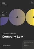 Ervine |  Core Statutes on Company Law 2022-23 | Buch |  Sack Fachmedien