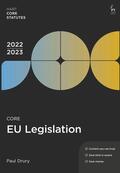 Drury |  Core EU Legislation 2022-23 | Buch |  Sack Fachmedien