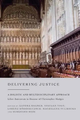 Kramer / Voet / Ködderitzsch |  Delivering Justice | Buch |  Sack Fachmedien