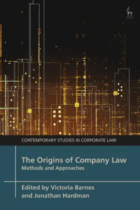 Barnes / Moore / Hardman |  The Origins of Company Law | Buch |  Sack Fachmedien