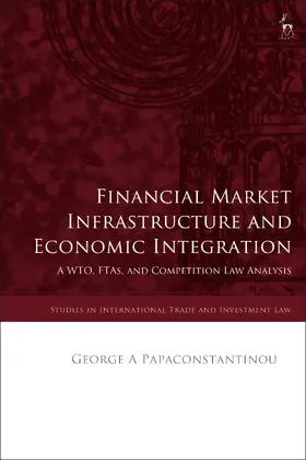 Papaconstantinou |  Financial Market Infrastructure and Economic Integration | Buch |  Sack Fachmedien