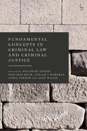 Dyson / Bock / Roberts |  Fundamental Concepts in Criminal Law and Criminal Justice | Buch |  Sack Fachmedien