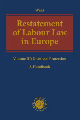 Waas |  Restatement of Labour Law in Europe | Buch |  Sack Fachmedien