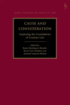Rodríguez-Rosado / Gándara / Legerén-Molina |  Cause and Consideration | Buch |  Sack Fachmedien