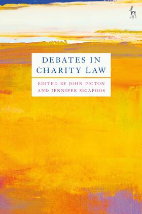 Picton / Sigafoos | Debates in Charity Law | Buch | 978-1-5099-7427-6 | sack.de