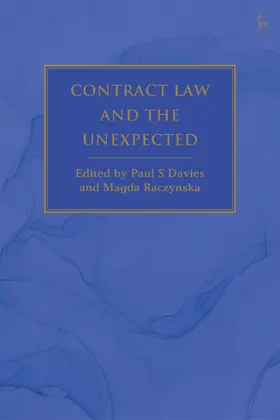 Davies / Raczynska |  Contract Law and the Unexpected | Buch |  Sack Fachmedien