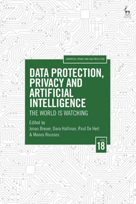 Breuer / Hallinan / De Hert |  Data Protection, Privacy and Artificial Intelligence, Volume 18 | Buch |  Sack Fachmedien