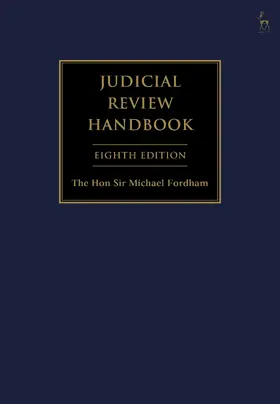 Fordham |  Judicial Review Handbook | Buch |  Sack Fachmedien