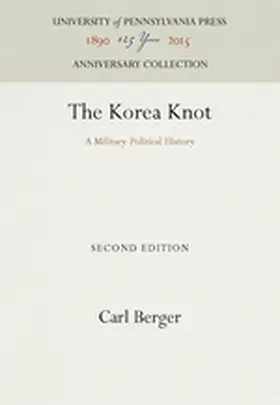 Berger |  The Korea Knot | Buch |  Sack Fachmedien