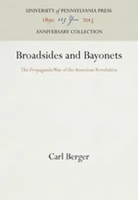 Berger |  Broadsides and Bayonets | Buch |  Sack Fachmedien