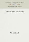 Cook |  Canons and Wisdoms | eBook | Sack Fachmedien