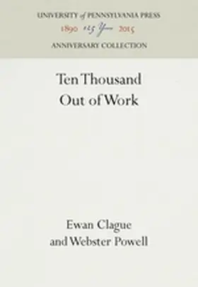 Clague / Powell |  Ten Thousand Out of Work | Buch |  Sack Fachmedien