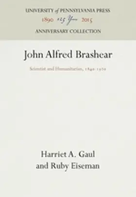 Gaul / Eiseman |  John Alfred Brashear | Buch |  Sack Fachmedien