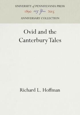 Hoffman |  Ovid and the Canterbury Tales | Buch |  Sack Fachmedien