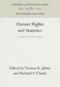 Jabine / Claude |  Human Rights and Statistics | eBook | Sack Fachmedien
