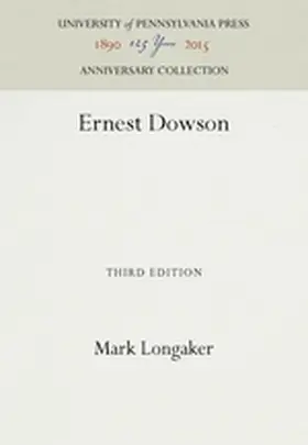 Longaker |  Ernest Dowson | Buch |  Sack Fachmedien