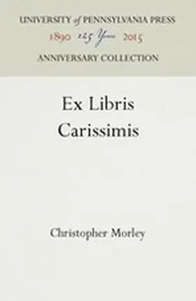 Morley |  Ex Libris Carissimis | Buch |  Sack Fachmedien