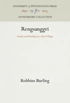 Burling |  Rengsanggri | Buch |  Sack Fachmedien