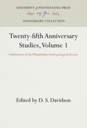 Davidson | Twenty-Fifth Anniversary Studies, Volume 1 | Buch | 978-1-5128-1115-5 | sack.de