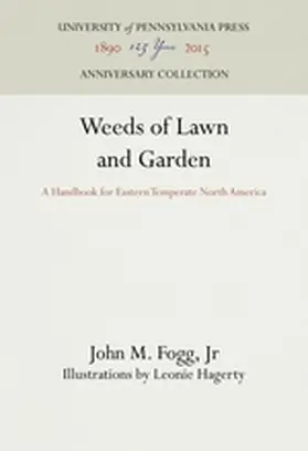 Fogg, Jr |  Weeds of Lawn and Garden | Buch |  Sack Fachmedien