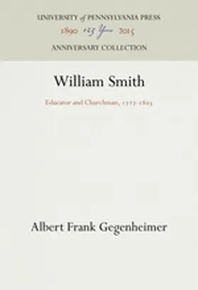 Gegenheimer |  William Smith | Buch |  Sack Fachmedien