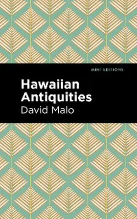 Malo |  Hawaiian Antiquities | eBook | Sack Fachmedien