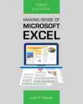 Herzog, J: Making Sense of Microsoft Excel | Buch | 978-1-5165-3688-7 | sack.de