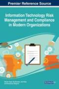 Gupta / Sharman / Walp |  Information Technology Risk Management and Compliance in Modern Organizations | Buch |  Sack Fachmedien