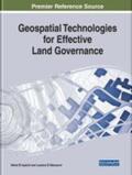 El Mansouri / El-Ayachi |  Geospatial Technologies for Effective Land Governance | Buch |  Sack Fachmedien
