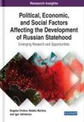 Ershov / Muhina / Ashmarov |  Political, Economic, and Social Factors Affecting the Development of Russian Statehood | Buch |  Sack Fachmedien