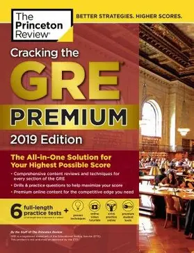 Cracking the GRE Premium Edition with 6 Practice Tests, 2019 | Buch | 978-1-5247-5790-8 | www.sack.de