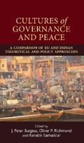 Burgess / Richmond / Samaddar |  Cultures of governance and peace | eBook | Sack Fachmedien