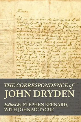 Bernard / Unknown |  The correspondence of John Dryden | eBook | Sack Fachmedien