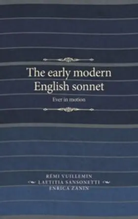 Sansonetti / Unknown / Vuillemin |  The early modern English sonnet | eBook | Sack Fachmedien