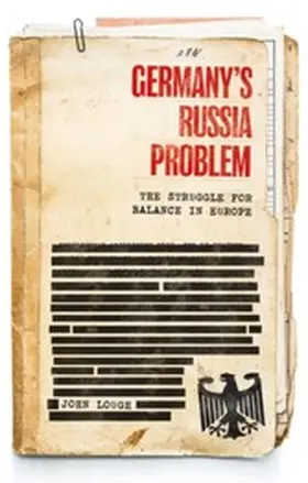 Lough |  Germany's Russia problem | eBook | Sack Fachmedien
